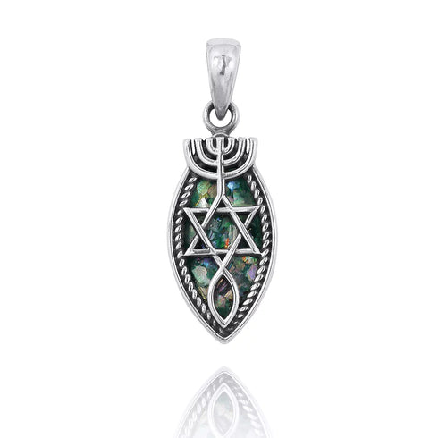 Grafted In Roman Glass Pendant (Small)